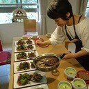 からだが喜ぶおうちご飯や手作りスイーツが作れます！の講座の風景