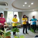 ゴスペルレッスンの講座の風景