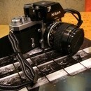 フィルムカメラ。白黒フィルム。フィルム現像。の講座の風景