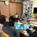 100円均一の材料で世界を目指そう！の講座の風景