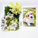 日常を離れて心が和むドライフラワーの花束作りの講座の風景