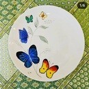 子どもにも本物で！じっくり絵付けワークショップの講座の風景