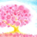 ３色パステルアート教室の講座の風景