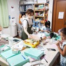 ブーピー工房　絵画造形教室の開催する講座の風景