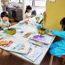 ブーピー工房　絵画造形教室の開催する講座の風景