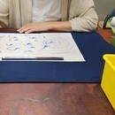 【楽しいが一番！ 】筆文字.あーとで心がほどけるの講座の風景