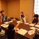 プロの声優が学ぶ狂言の発声法を、わかりやすく伝えるの講座の風景
