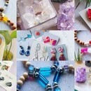 ガラスカボションアクセサリー・雑貨の講座の風景