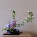 和のお稽古で心を豊かに♪着物いけばな教室の講座の風景