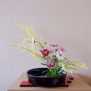 和のお稽古で心を豊かに♪着物いけばな教室の講座の風景