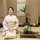 和のお稽古で心を豊かに♪着物いけばな教室の講座の風景
