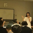 正しいブラッシングと口腔ケア教室の開催する講座の風景