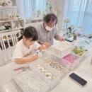 楽しくて癒されるクレイクラフト教室の講座の風景