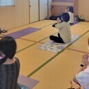 初心者OK！体質改善ヨガ・ルーシーダットン　の講座の風景