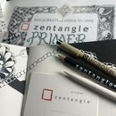 絵心なしでも描けちゃう！瞑想アート『ゼンタングル』の講座の風景