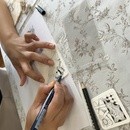 絵心なしでも描けちゃう！瞑想アート『ゼンタングル』の講座の風景