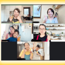 時短！簡単！身近にある材料で出来るおやつとパン作りの講座の風景