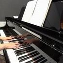 基礎と演奏のコツが楽しく学べる♪ピアノレッスンの講座の風景