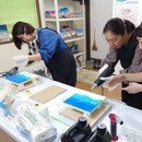 海レジン養成講座の講座の風景