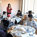 生き生きした絵は生き生きした人生を創るの講座の風景