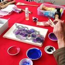 生き生きした絵は生き生きした人生を創るの講座の風景