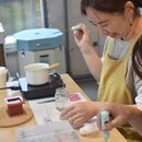 透明キャンドルの「煌めきと奥深さ」をあなたにの講座の風景