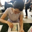 皆と同じ綺麗な絵ではなく誰とも違う自分だけの絵の講座の風景