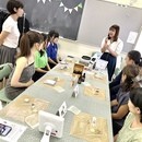 子育てママが輝く！可愛い×癒しのアロマ講座の講座の風景
