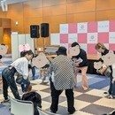 ゆるヨガで美姿勢！膝　腰痛肩こり解消　下半身やせ　の講座の風景