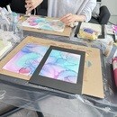 自分だけの可愛いくてお洒落なアートを！の講座の風景