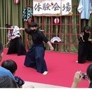 ことのは殺陣道場・第一支部の開催する講座の風景