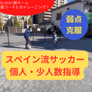 本場の指導法！スペイン流サッカー教室の講座の風景