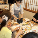 癒しの練り切り創作　満たされる自分時間をの講座の風景