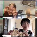 初心者でも作れるパン屋さんのような本格ハードパンの講座の風景