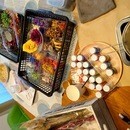 お花と香りで癒しをお届けの講座の風景