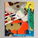 自由な発想を育てるアクリルガッシュの絵画教室☕️の講座の風景