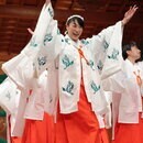 巫女舞　巫女さん　巫女舞教室　巫女体験　みこの講座の風景