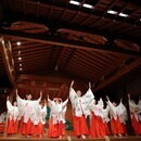 巫女舞　巫女さん　巫女舞教室　巫女体験　みこの講座の風景