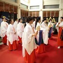 巫女舞　巫女さん　巫女舞教室　巫女体験　みこの講座の風景