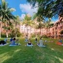 心身をほぐして整えるマタニティヨガの講座の風景