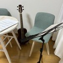 🍀ゆったり♡ウクレレとラテアートの教室🍀の講座の風景