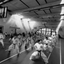 琉球少林流空手道　月心会　名古屋の開催する講座の風景