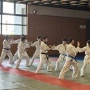 琉球少林流空手道　月心会　名古屋の開催する講座の風景