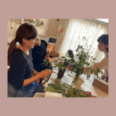 お花を学ぶことで心を磨き生活を豊かにします。の講座の風景