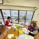 現役の日本画家が教える日本画教室です。の講座の風景