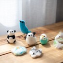 🧶心がほっこりする手づくり体験🐑羊毛フェルト教室の講座の風景