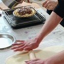 コツを学んで、楽しく美味しく本格スイーツレッスンの講座の風景