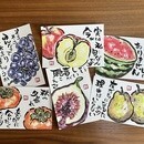描いて楽しい・もらって嬉しい絵手紙教室「空の色」の講座の風景