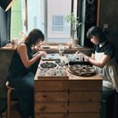 小さなビーズと大きな創造力の講座の風景