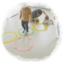 1日１０分～♪体の動きで脳や心の活性化！運動療育の講座の風景